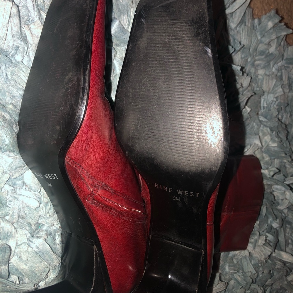 Square toe boots!